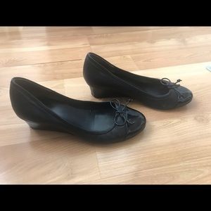 Cole Haan x Nike Air black wedges